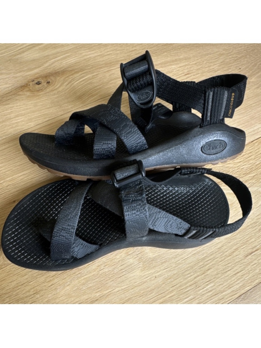 Chaco Classic Adjustable Sandals in Black